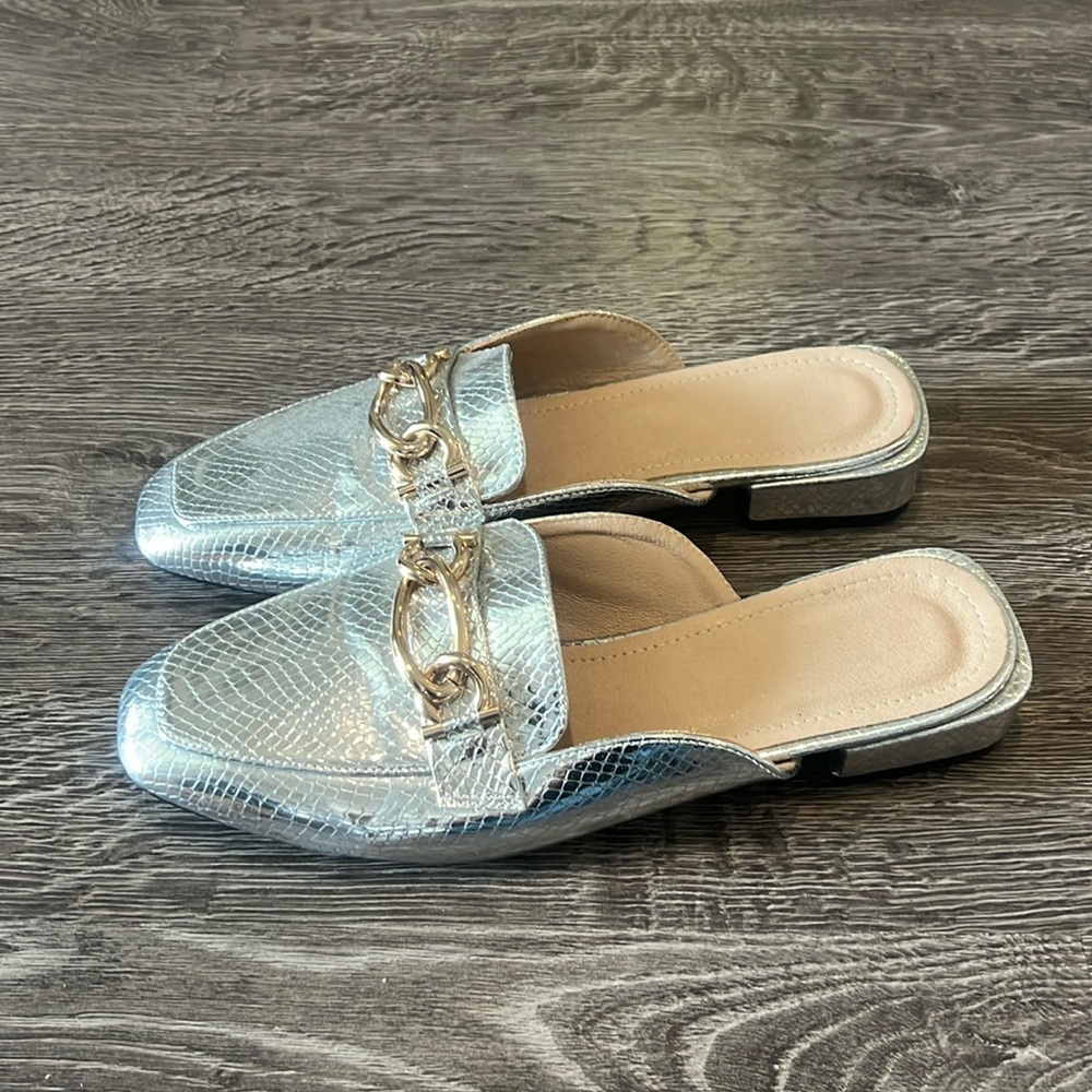 Silver gold mules